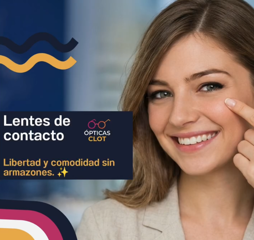 Lentes de contacto: libertad y comodidad sin armazones