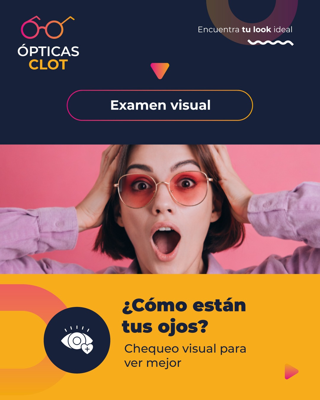 Variedad de lentes